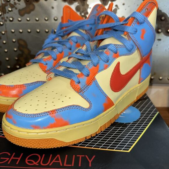 Size 11 - Nike Dunk 1985 High Orange Acid Wash main image 5